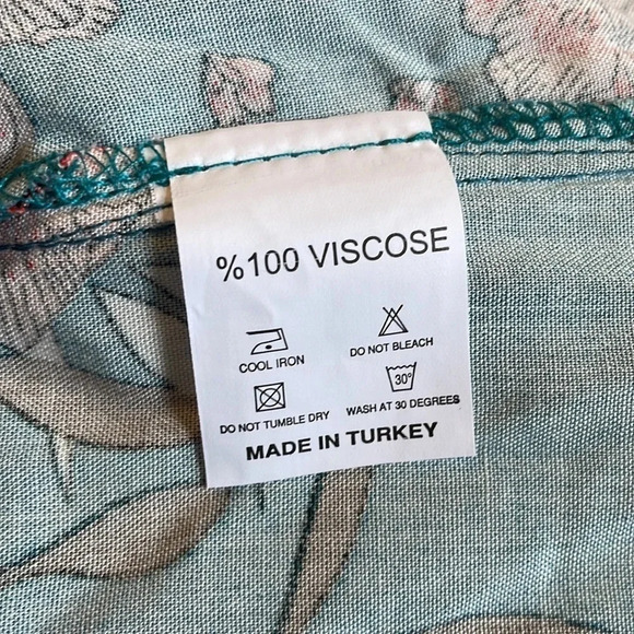 Milan Kiss women’s blue floral sleeveless maxi dress size small - Picture 11 of 11